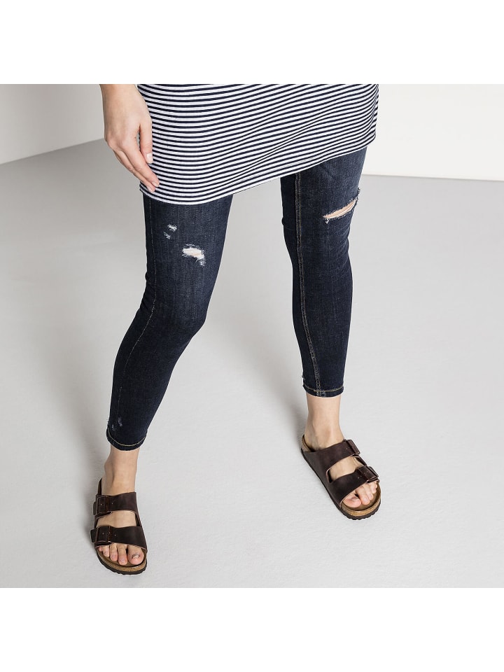 Birkenstock Sandale Arizona Oiled Leather in Braun günstig kaufen 46