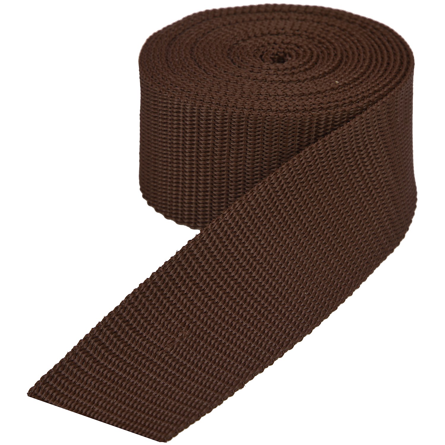 buttinette Taschengurtband, braun, Breite: 4 cm, Länge: 3 m
