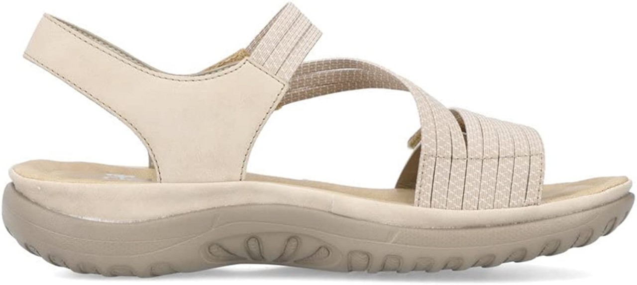 RIEKER Klassische Sandalen beige