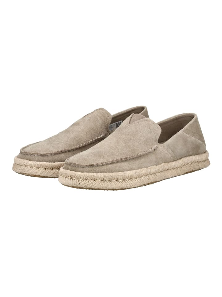 TOMS Slipper in Taupe günstig kaufen