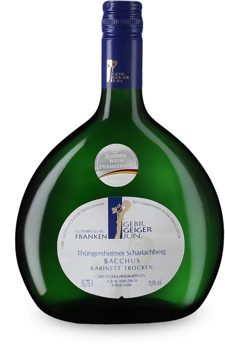 Weingut Gebr. Geiger jun. Bacchus Kabinett trocken Thüngersheimer Scharlachberg 2020