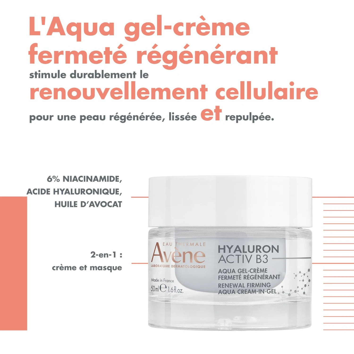 Avène Aqua Cell Regeneration Gel-Cream