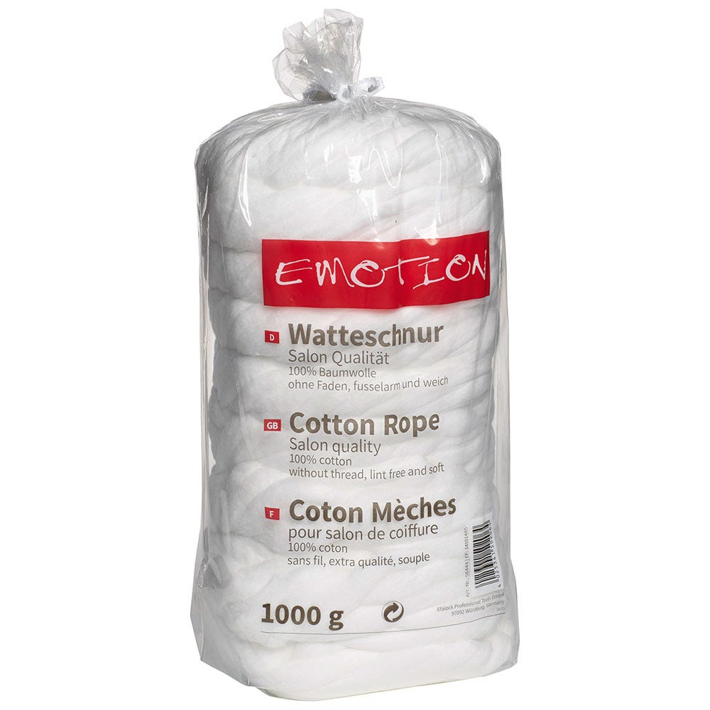 Efalock Watteschnur 100 % Baumwolle 1000 g