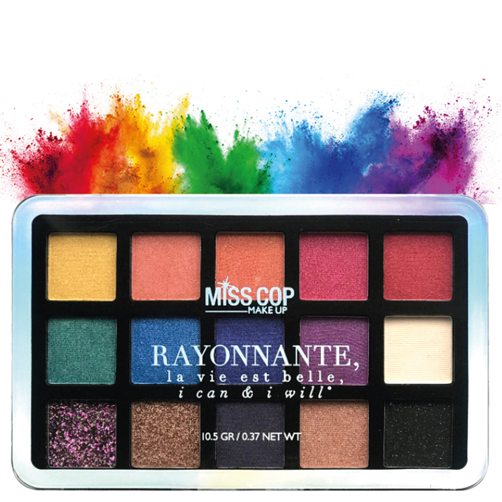 miss cop Rayonnante Coffret maquillage