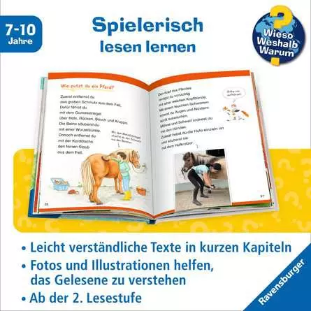 Ravensburger Wieso? Weshalb? Warum? Erstleser, Band 6: Pferde