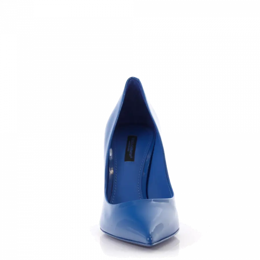 Dolce & Gabbana - Pumps Lackleder blau - blau