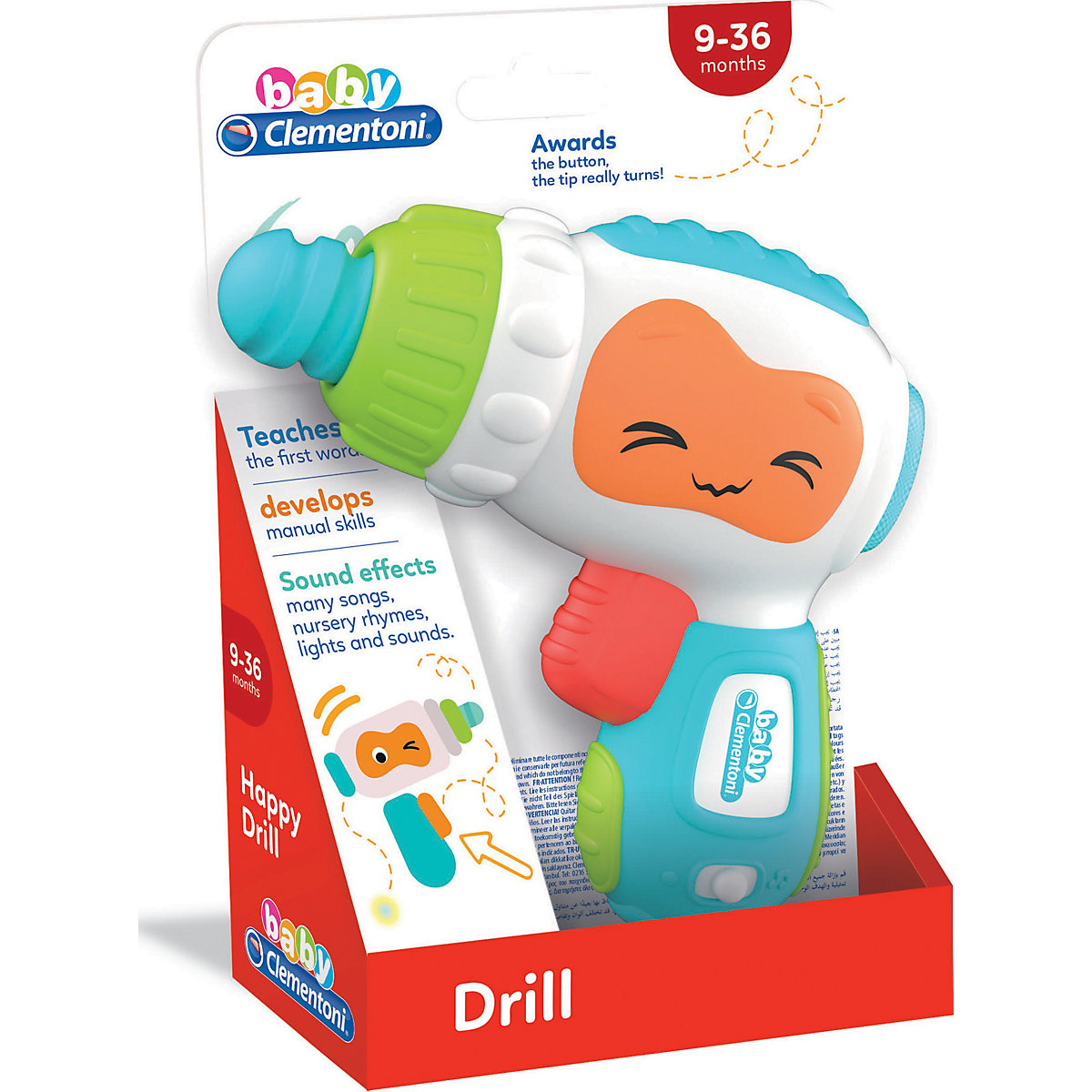 Baby Clementoni Interaktive Bohrmaschine
