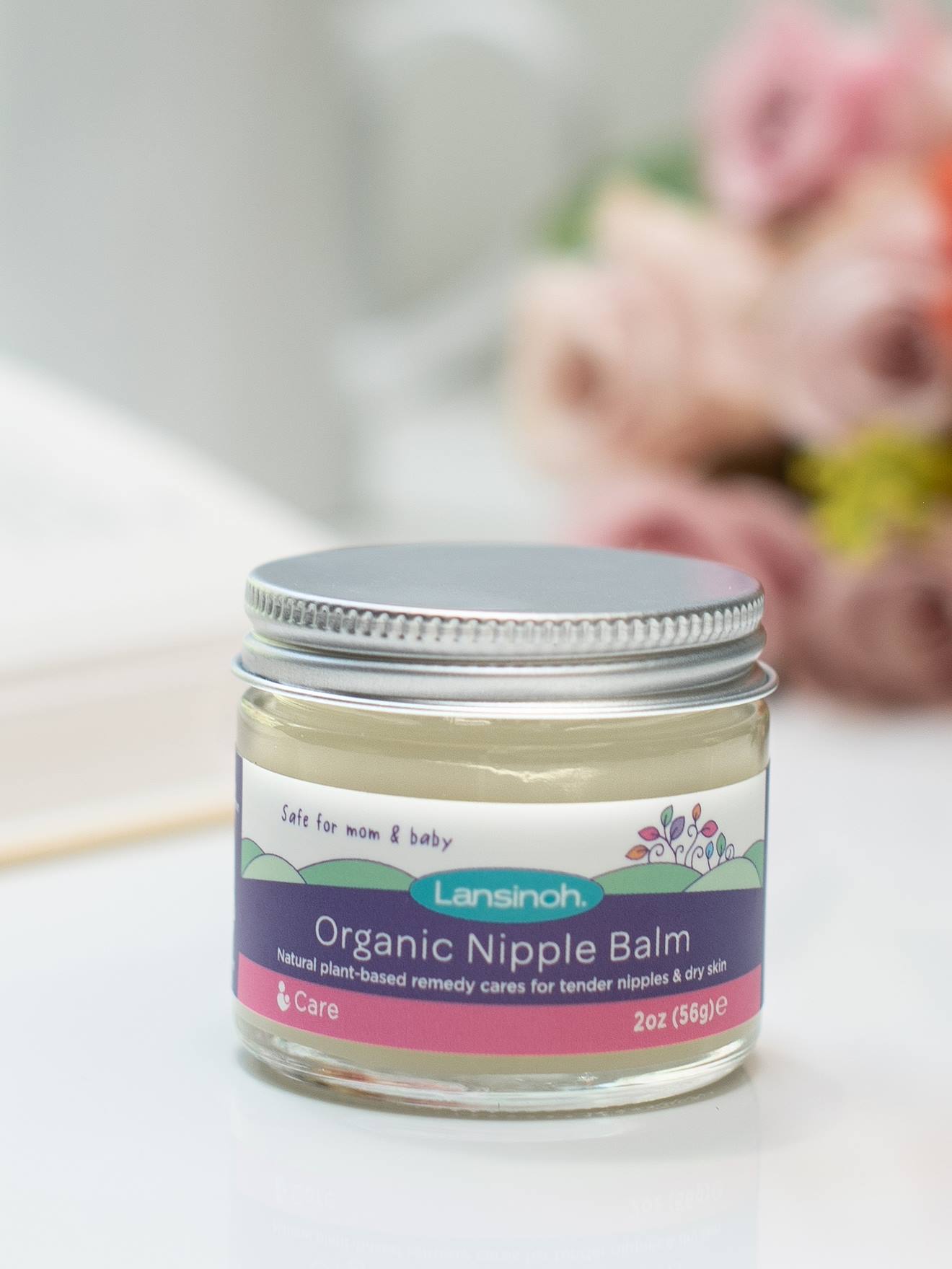 Baume d'allaitement bio 60 ml LANSINOH blanc