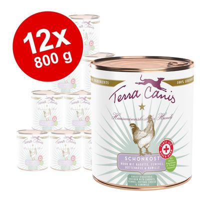 Sparpaket Terra Canis First Aid Schonkost 12 x 800 g