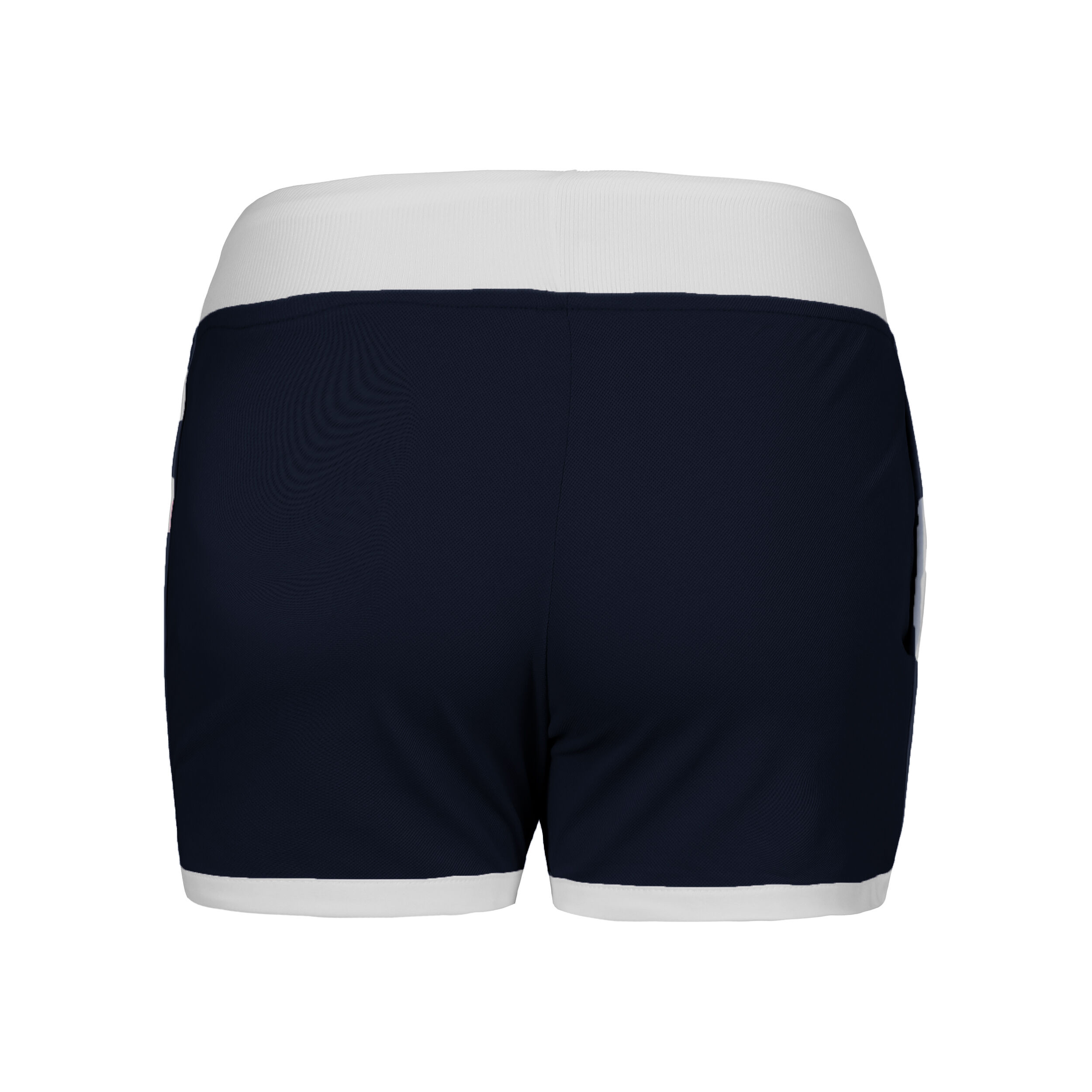 Tech Shorts Damen - Dunkelblau, Weiß
