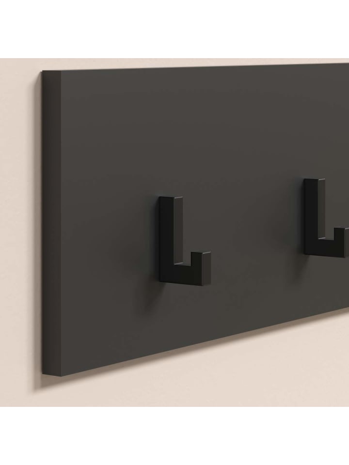 ebuy24 Garderobenmöbel Esteban Grau 250 x 36 cm günstig kaufen onesize