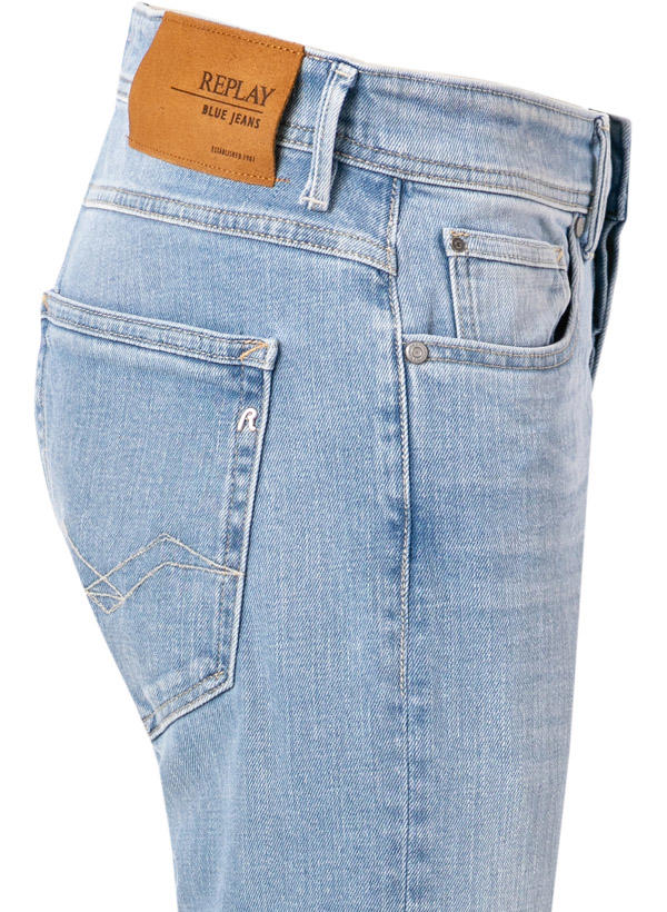 Replay, Jeans Willbi, Regular Slim Fit, Baumwoll-Stretch, hellblau