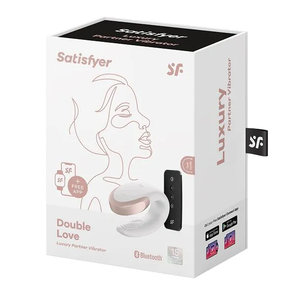 Aplicativo Satisfyer Massager Double Love Connect Branco