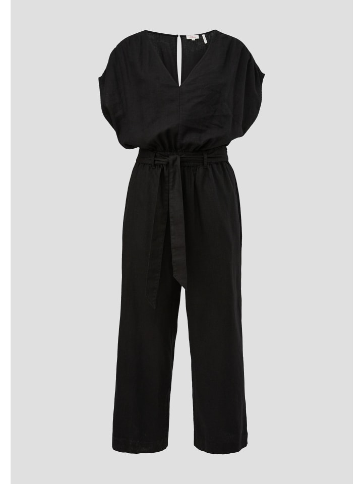 s.Oliver Overall lang in Schwarz günstig kaufen 32