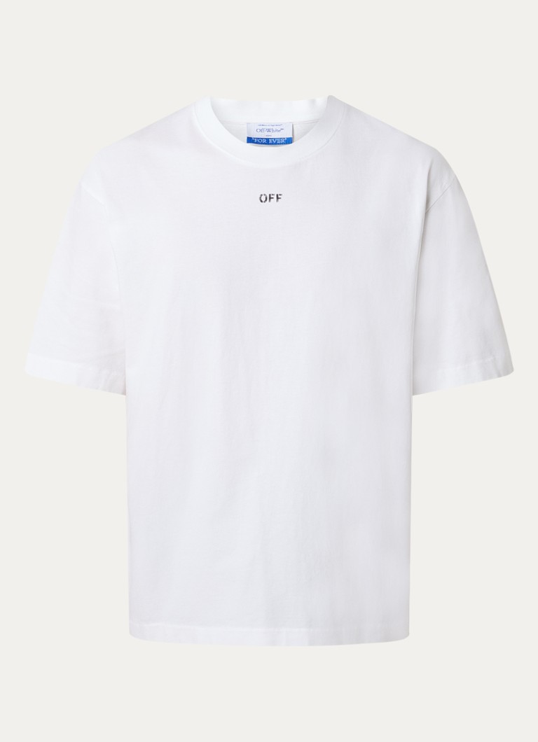 T-shirt da skate Off-White Off Stamp con logo