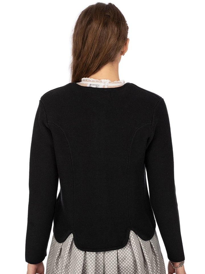 AlpSpur Strickjacke LINA in schwarz günstig kaufen