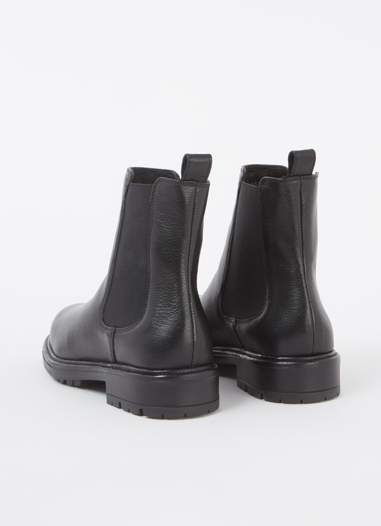 Jonak  Celina chelsea boot van geitenleer met structuur