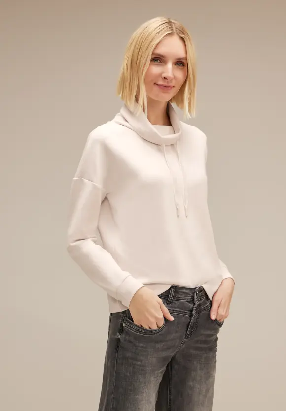 Street One Shirt mit Volumenkragen