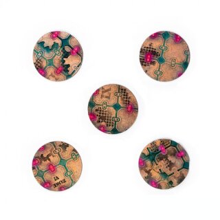 Void Battles 50 mm Round Base Toppers (47mm) (5)