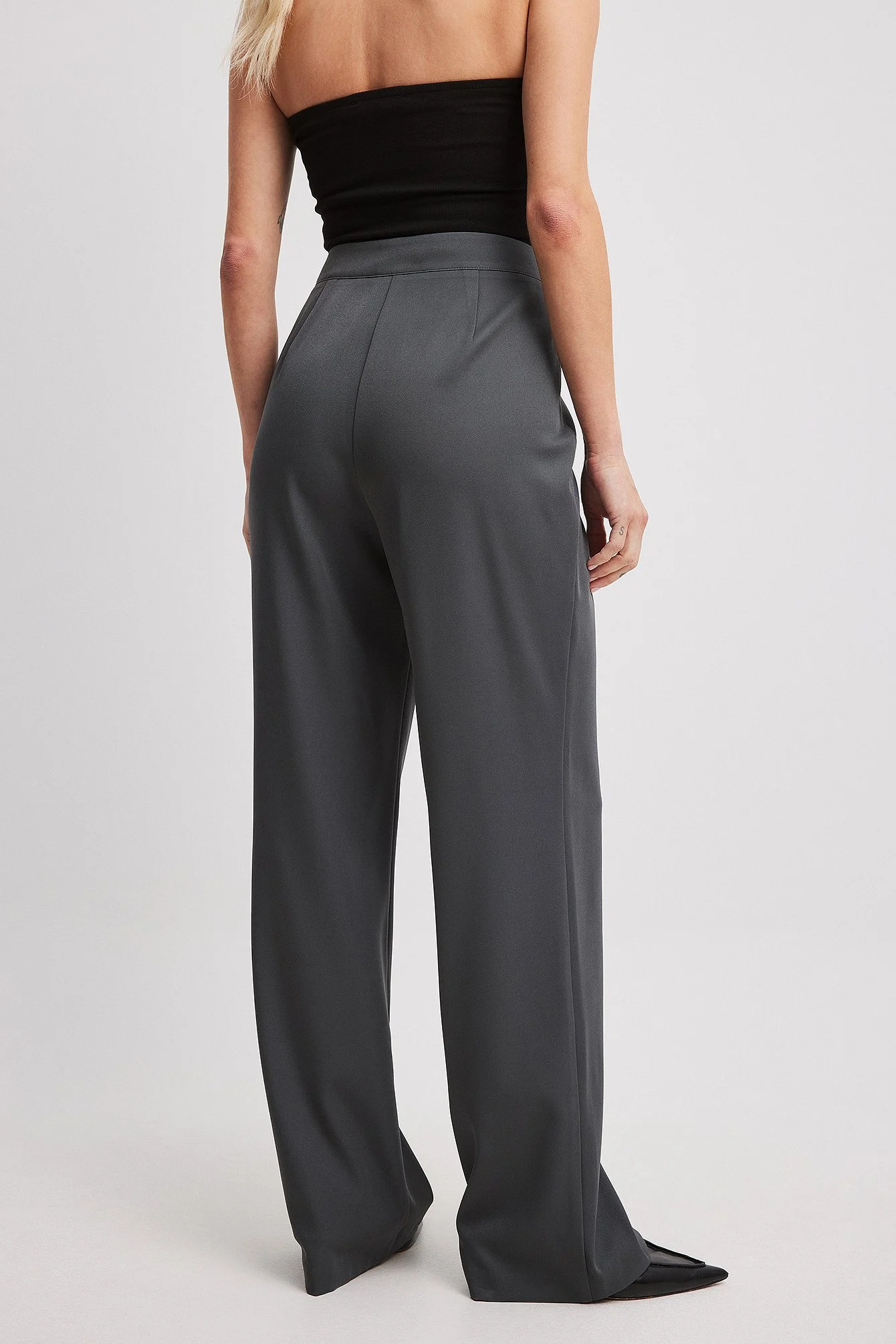 Schlaghose mit hoher Taille