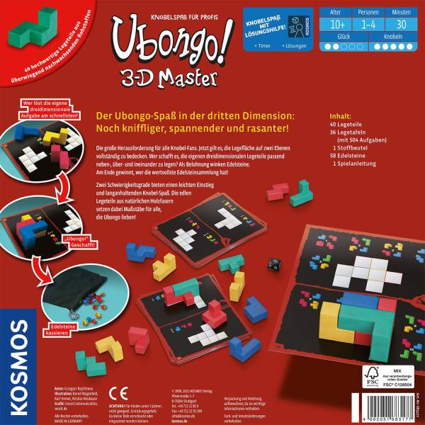 Ubongo! 3D Master