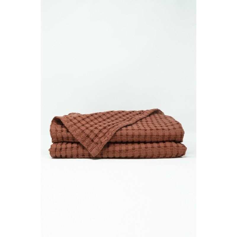 Plaid en Coton Bio Paros