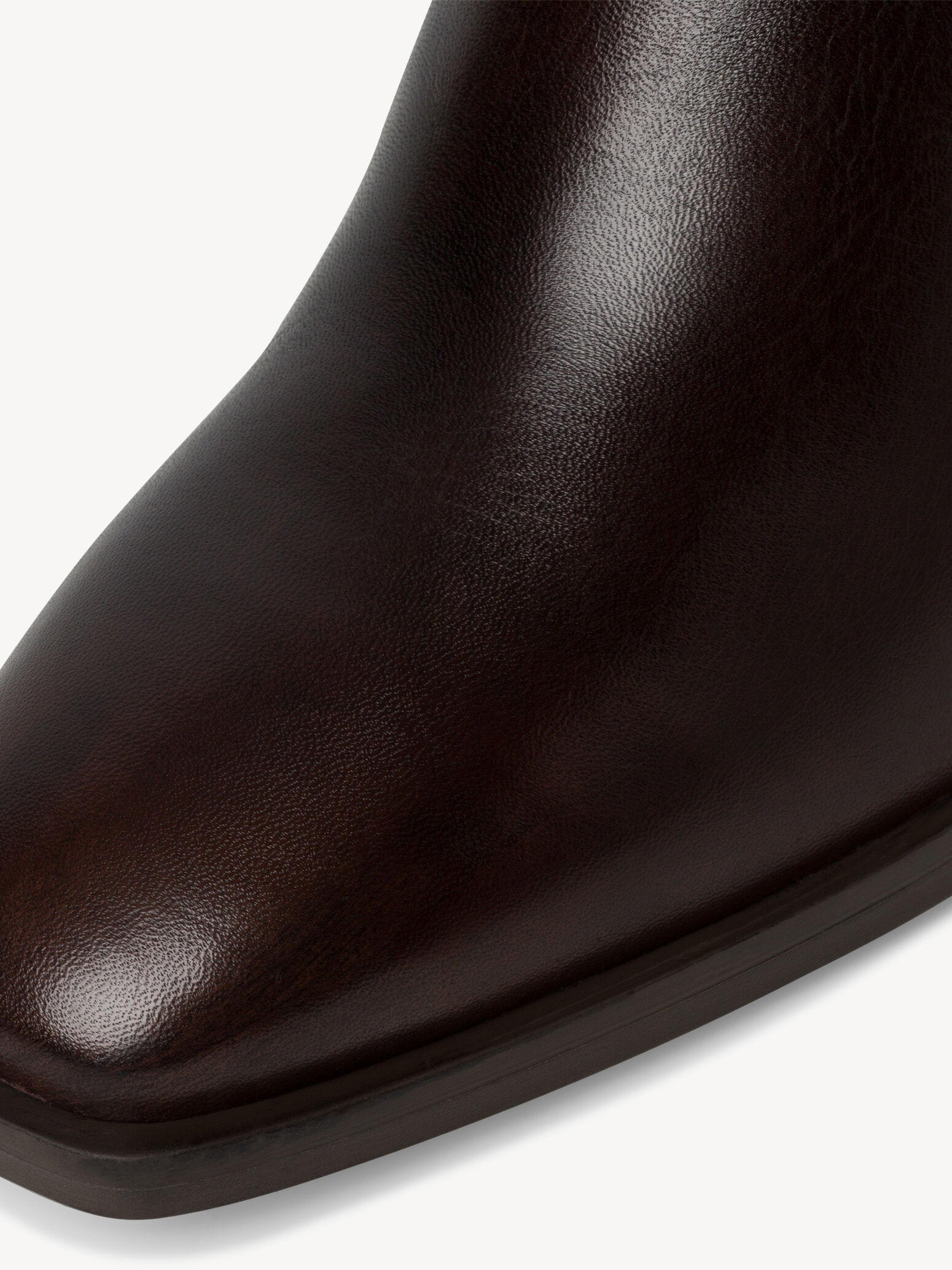 Bottes en cuir - marron