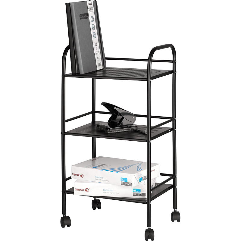 Vie Home Hylletralle 40x28,4x74 cm sort