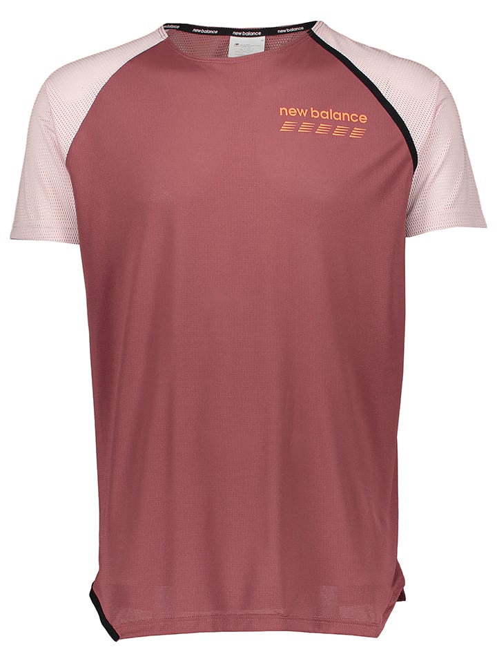 New Balance Trainingsshirt in Bordeaux günstig kaufen