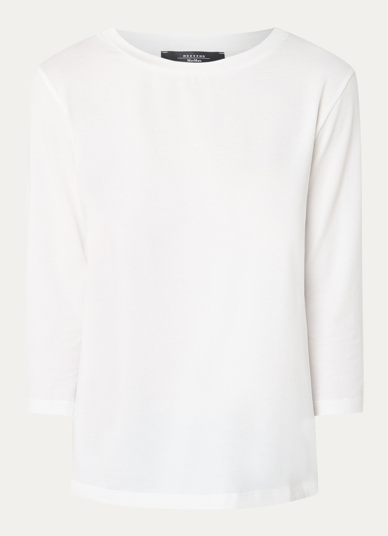 MaxMara Multia με μακριά μανίκια, μανίκια τριών τετάρτων και στρογγυλή λαιμόκοψη