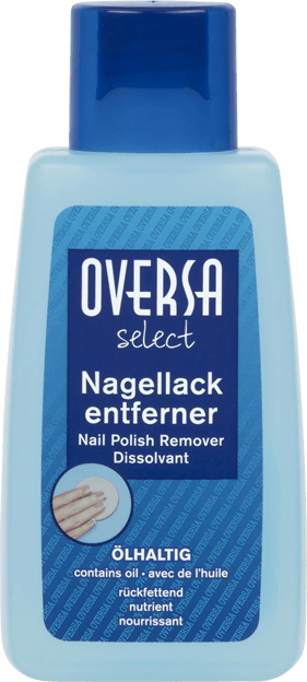 Oversa Nagellackentferner mit Aceton
