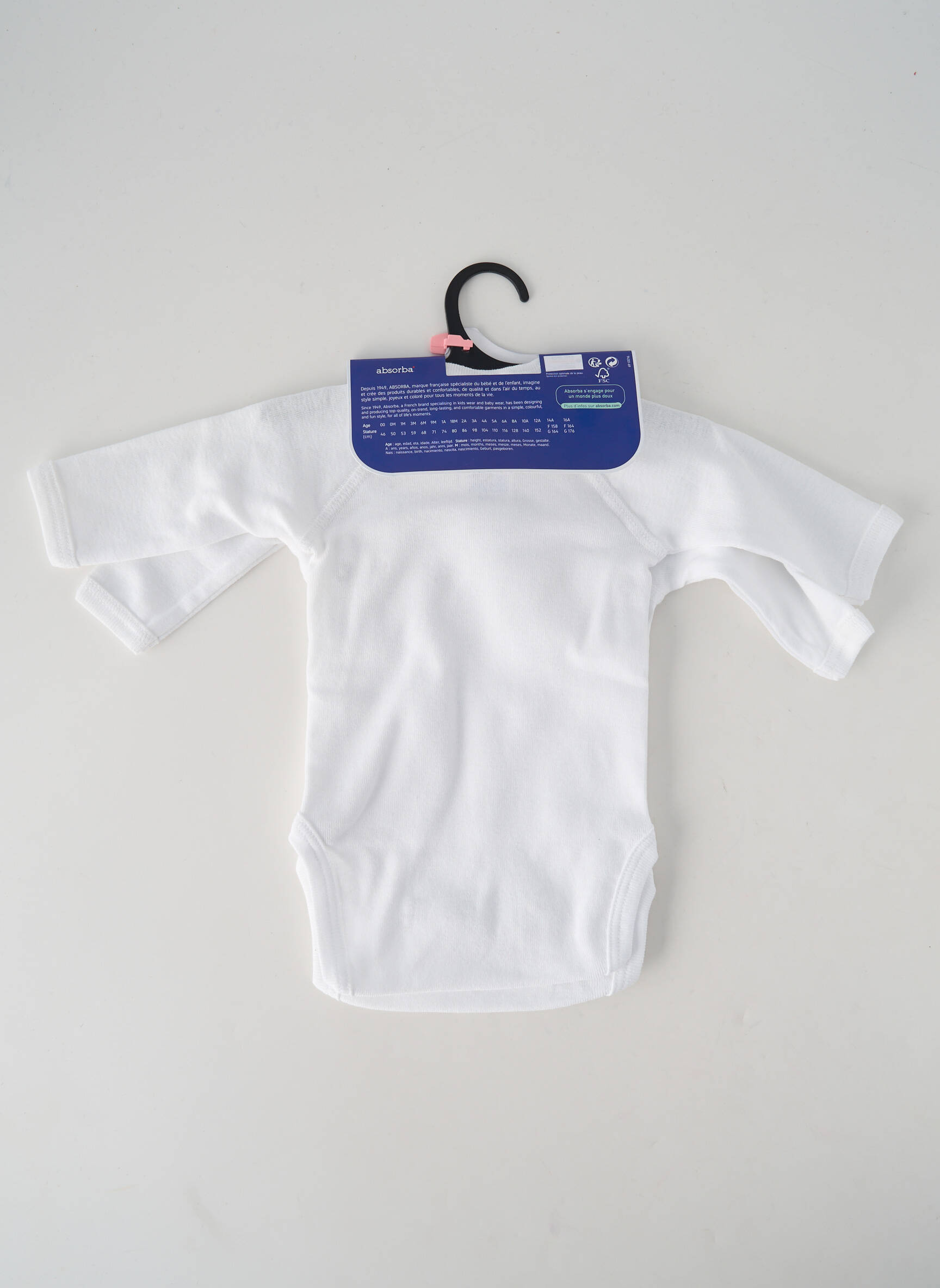 Absorba Body Enfant couleur blanc