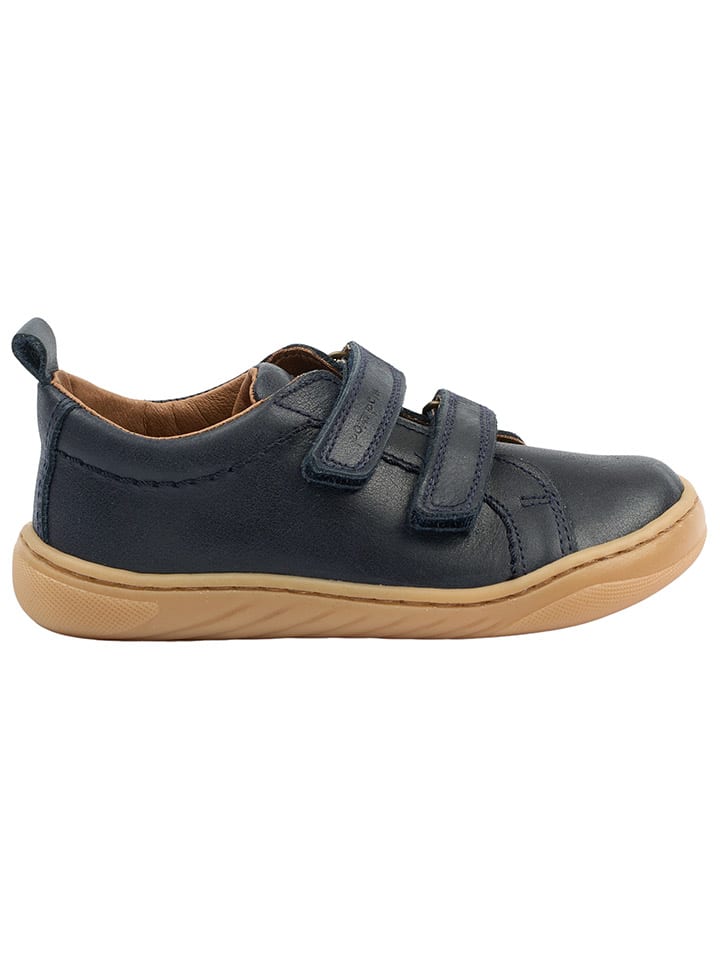 POM POM Leder-Barfußschuhe in Dunkelblau günstig kaufen