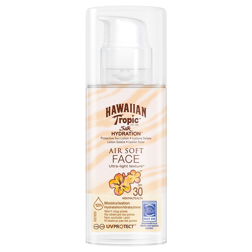 Hawaiian Tropic Silk Hydration Air Soft Face (SPF 30) 50 ml