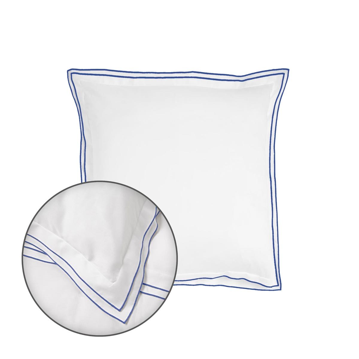 Traumschlaf Uni Kissenbezug White Collection Portofino