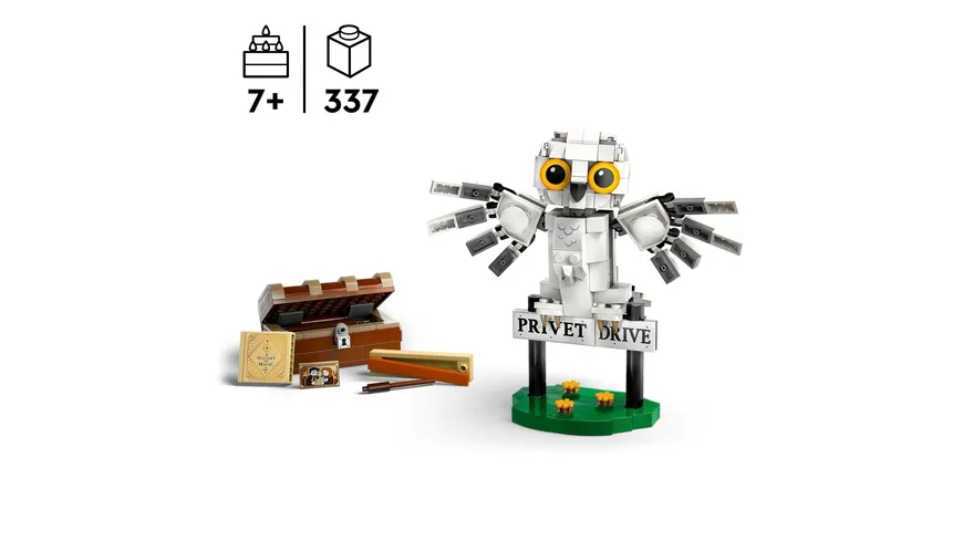 LEGO Harry Potter 76425 Hedwig im Ligusterweg 4