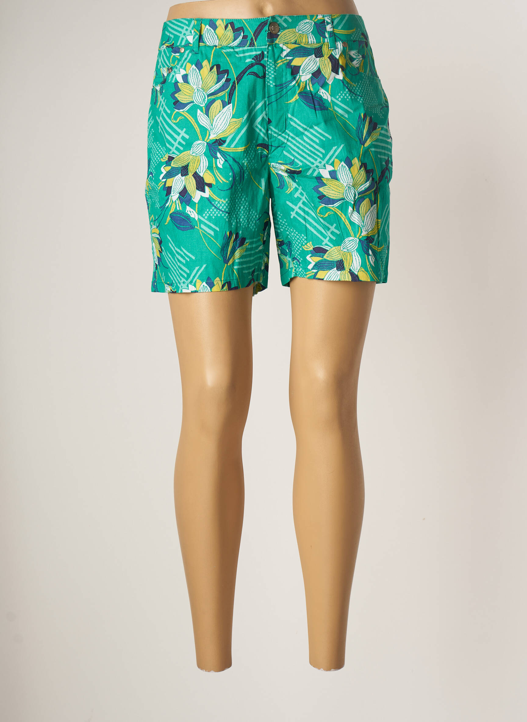 La Fiancee Du Mekong Shorts 1 Femme couleur vert