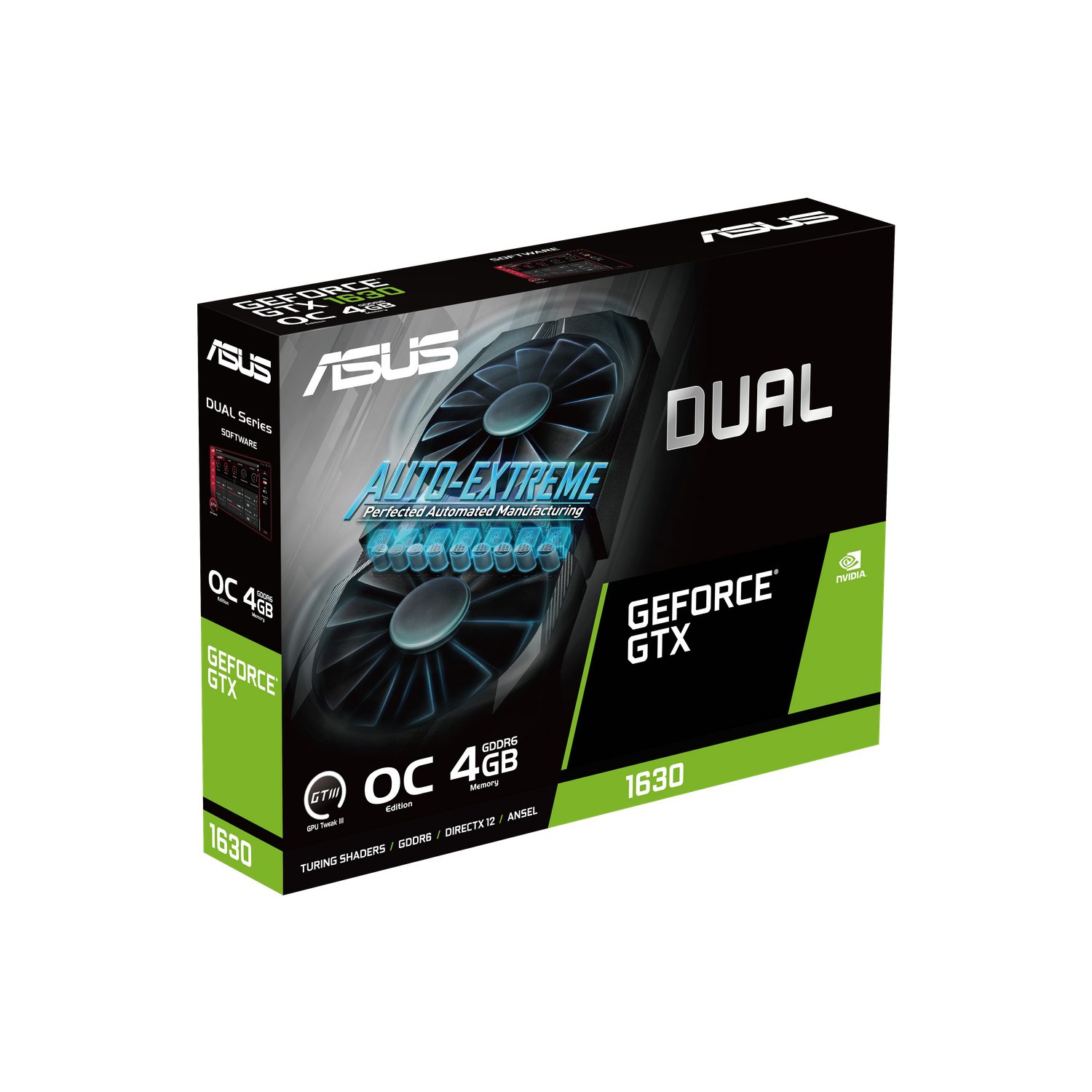 Asus Dual GeForce GTX 1630 OC Grafikkarte