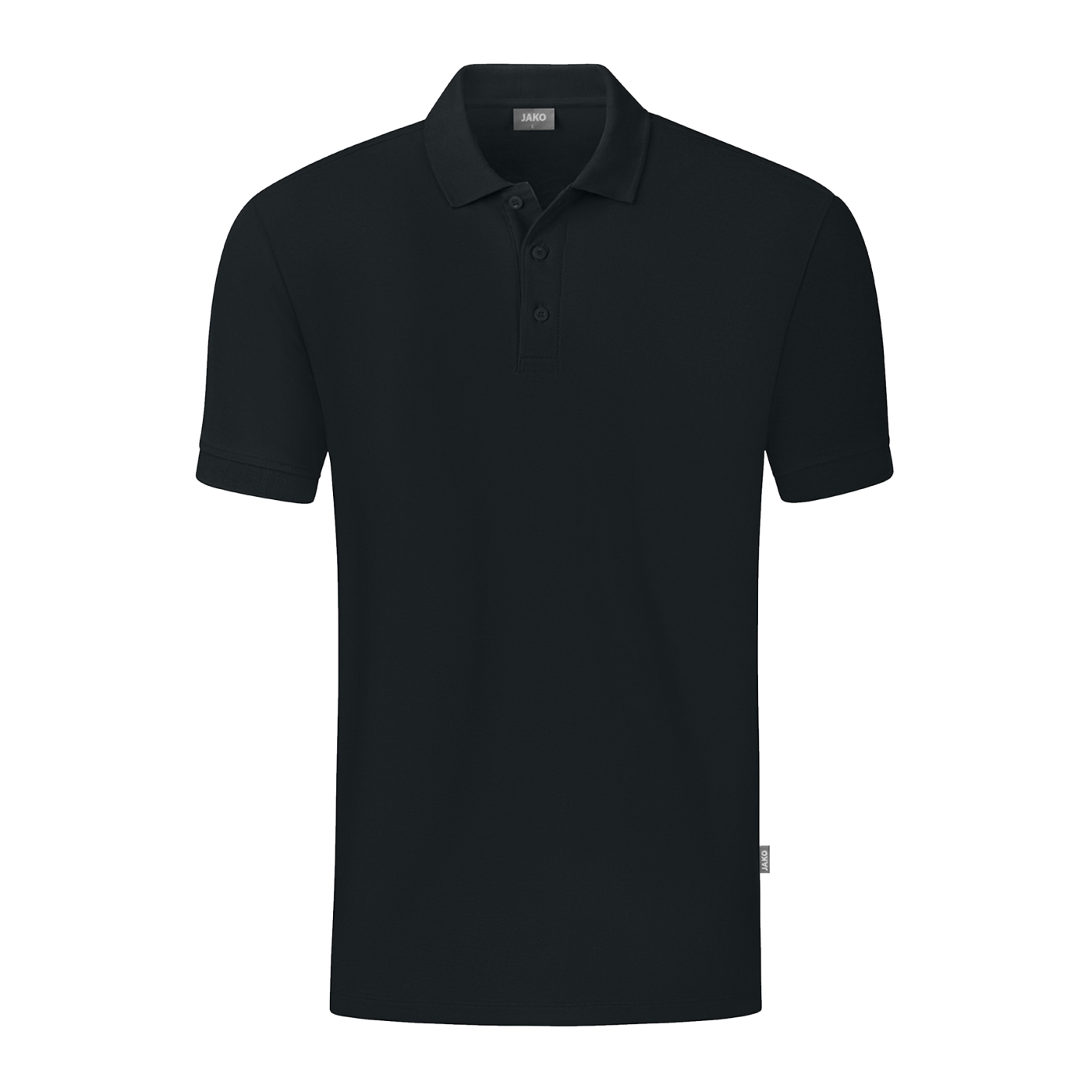 JAKO Organic Polo Shirt Schwarz F800