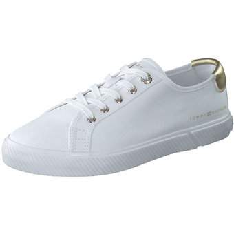 Tommy Hilfiger Lace Up Vulc Sneaker in weiß