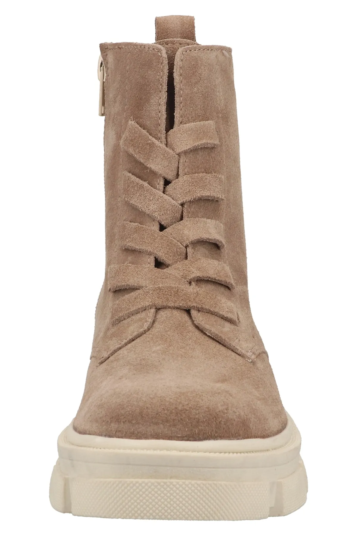 ILC  Stiefelette - Beige - Blockabsatz