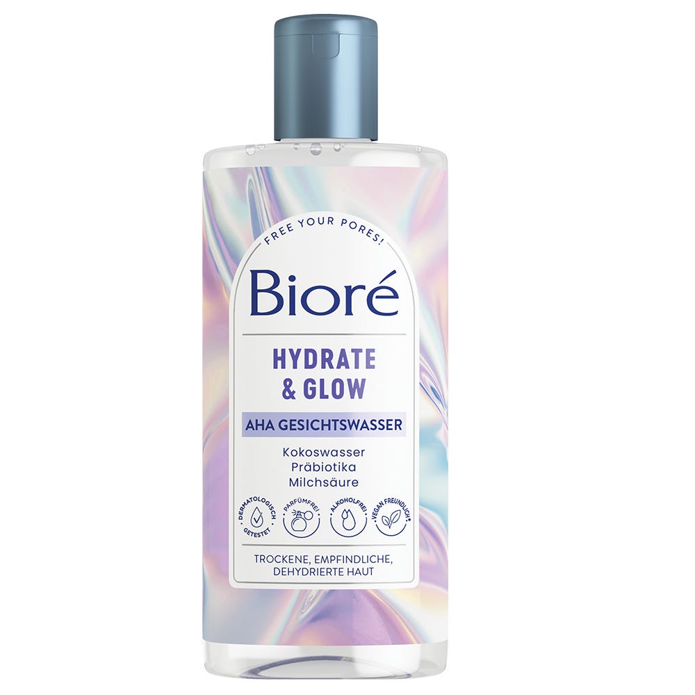 BIORÉ Hydrate & Glow AHA Gesichtswasser 235 ml