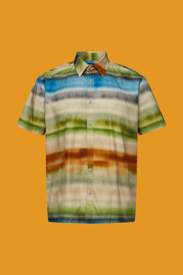 Button-Down-Hemd mit Print