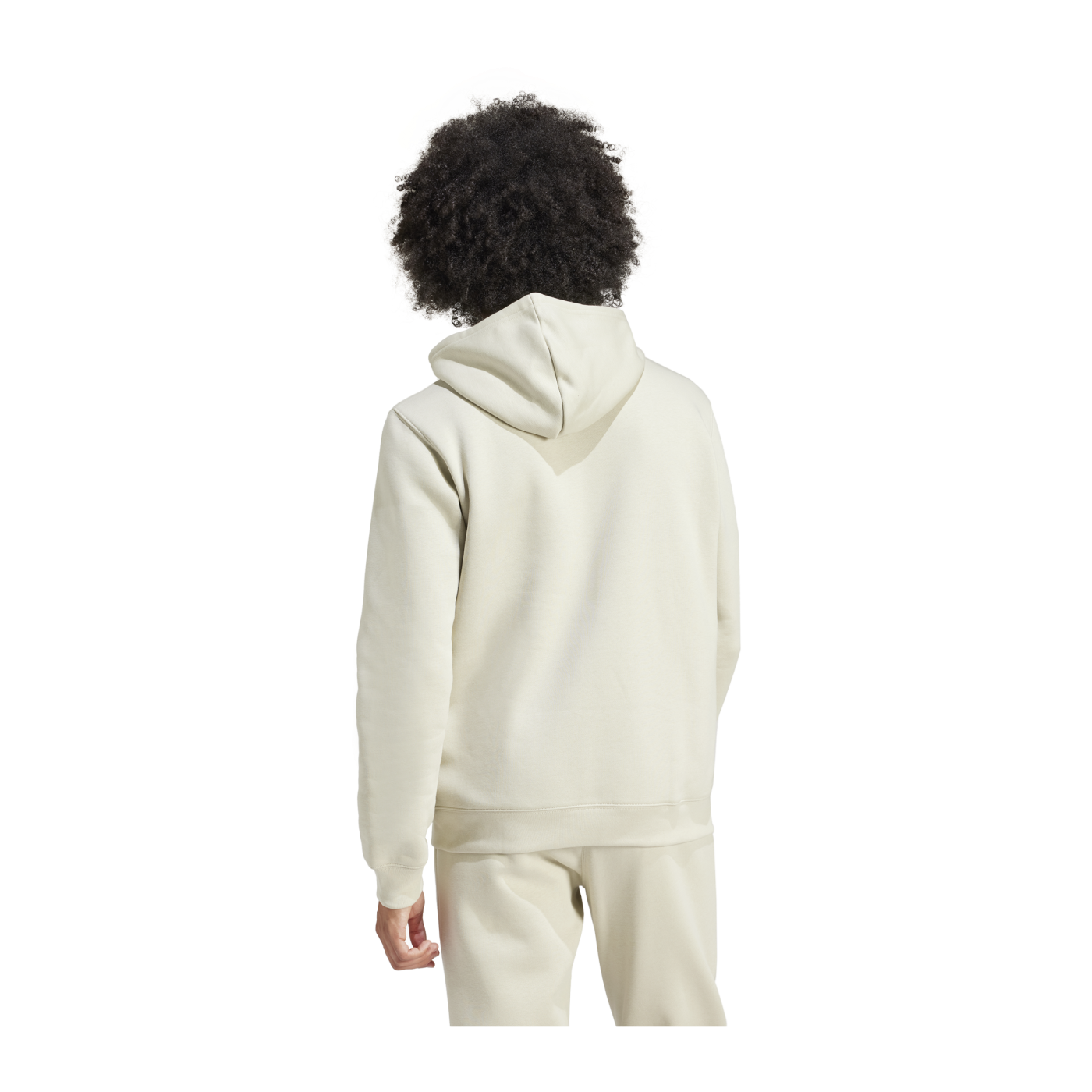 adidas Essentials Trefoil Hoody Beige
