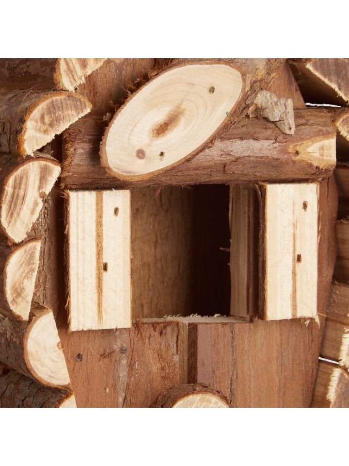 relaxdays Vogelhaus in Natur - (B)11x (H)24,5 x (T)8 cm günstig kaufen onesize