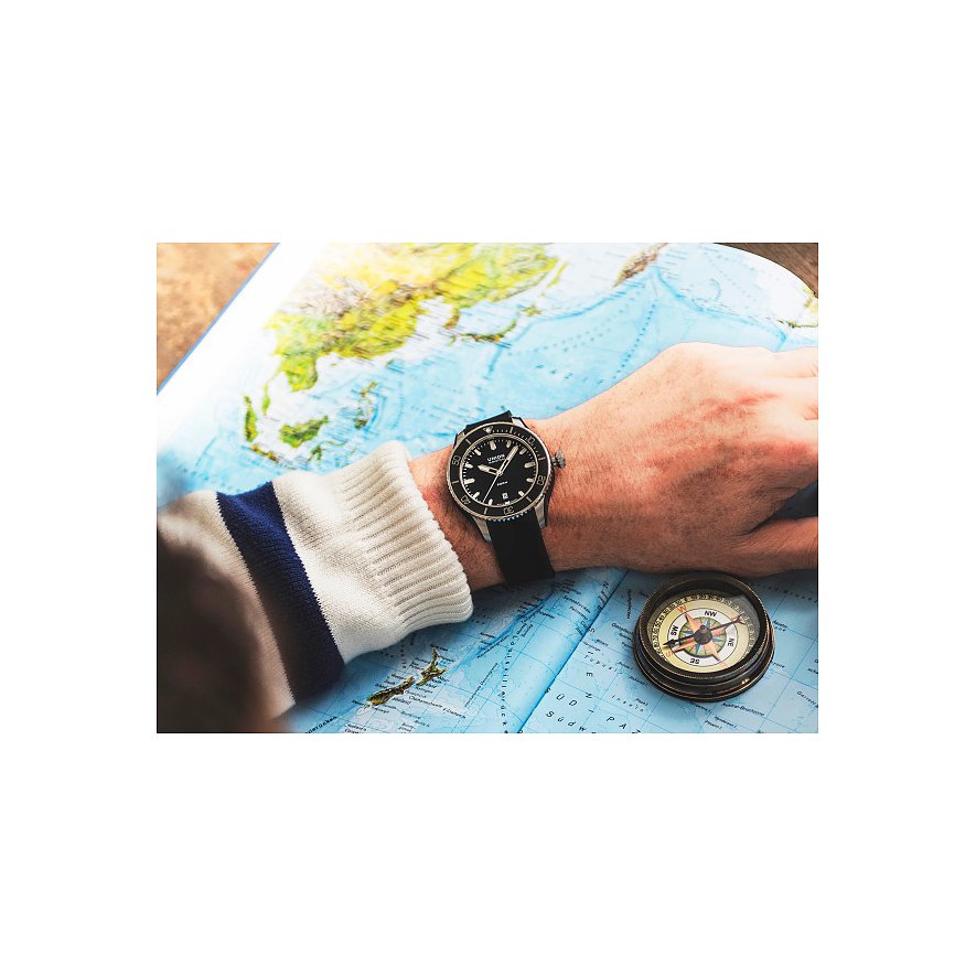 Union Glashütte Uhren-Set inkl. Wechselarmband Belisar Datum Sport