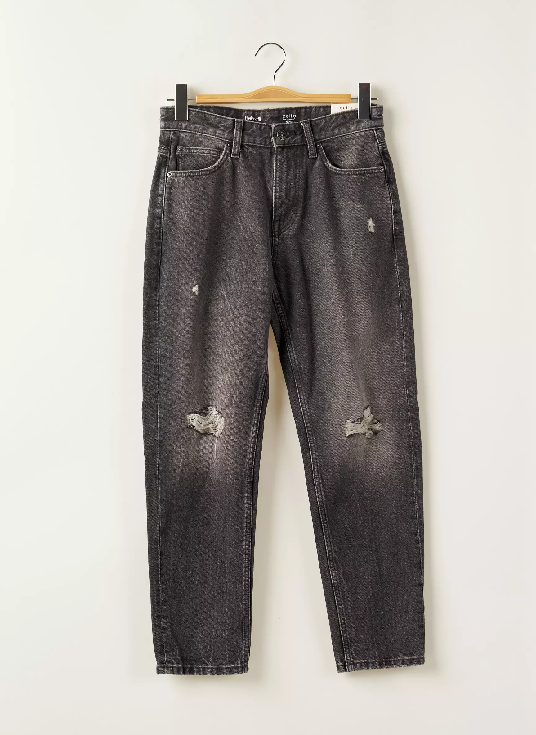 Celio Jean Mom Homme couleur gris