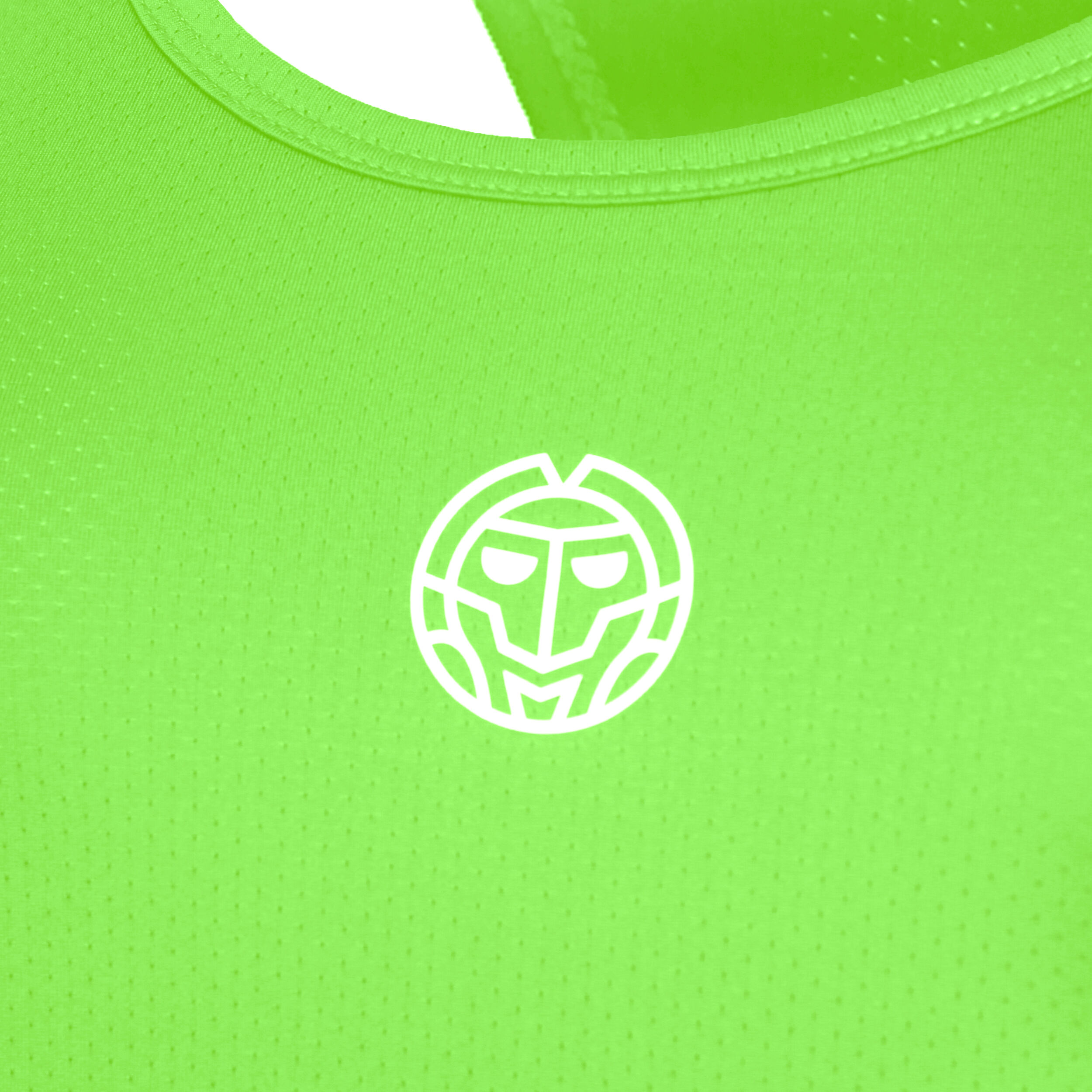 Mea Tech Tank-Top Damen - Neongrün, Weiß