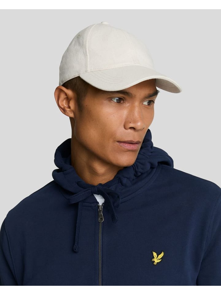 Lyle & Scott Kapuzensweatjacke in Blau günstig kaufen