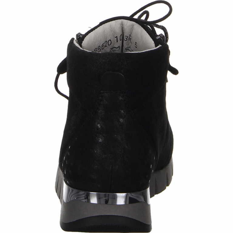 WALDLÄUFER Schnür-Stiefeletten schwarz 908701